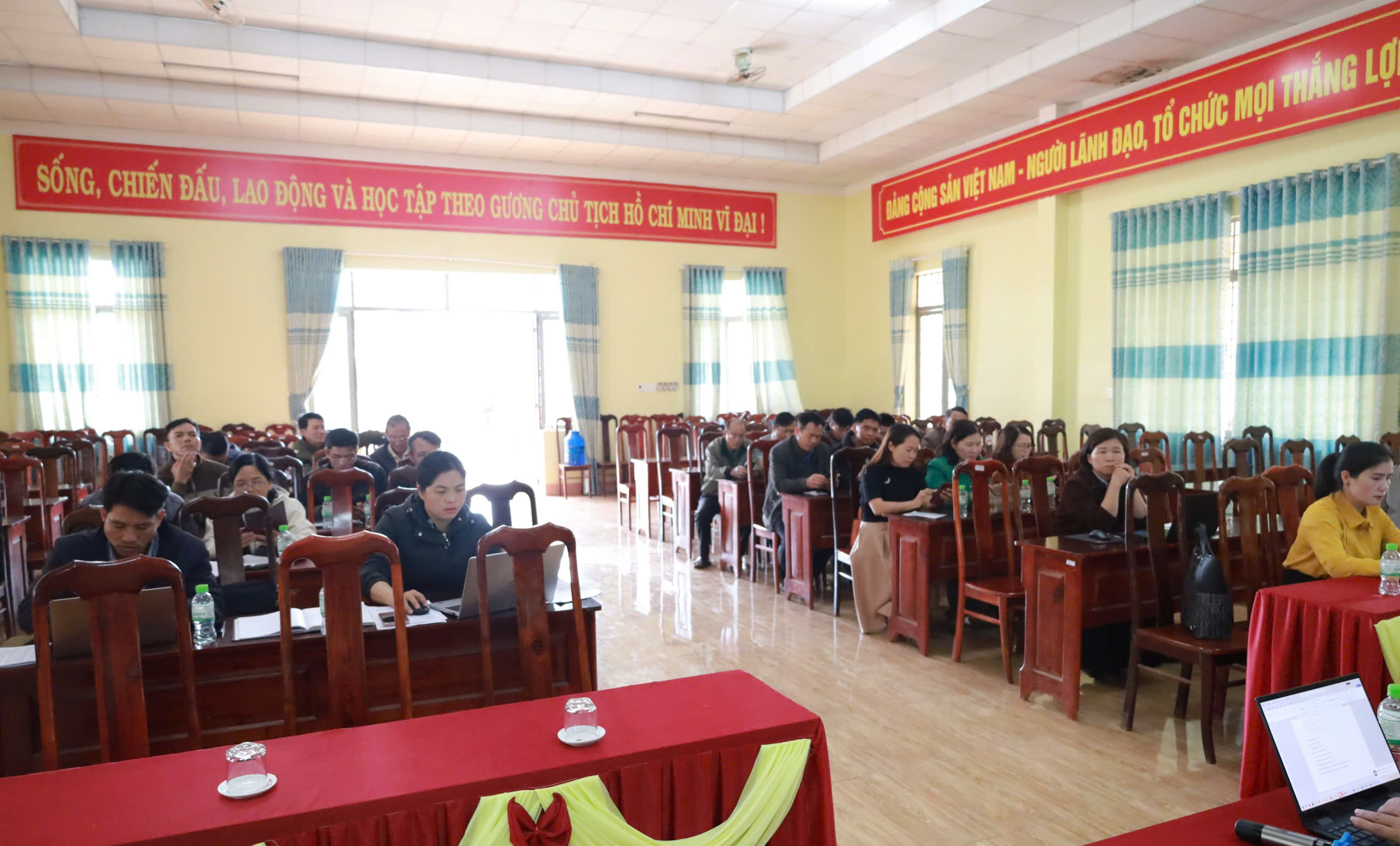 Hội nghị triển khai công tác tổ chức Lễ hội Văn hóa dân gian Việt Bắc, xã Tam Giang, tỉnh Đăk Lăk lần thứ XV Xuân Bính Ngọ năm 2026